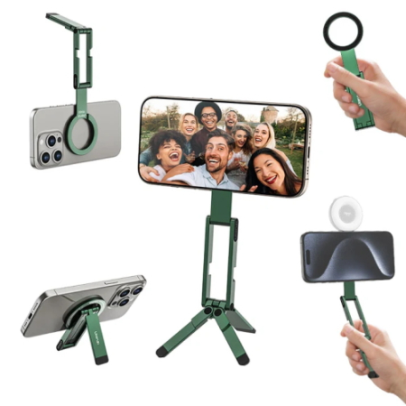 Ulanzi MA60 Green (S036) - uchwyt, mini statyw do smartfona, zielony